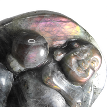 Load image into Gallery viewer, Purple Labradorite Buddha # 105