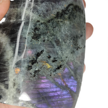 Load image into Gallery viewer, Purple Labradorite Buddha # 105