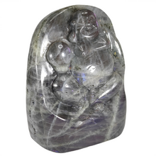 Load image into Gallery viewer, Purple Labradorite Buddha # 105
