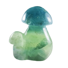 Load image into Gallery viewer, Blue Fluorite Double Mushroom # 147