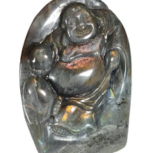 Load image into Gallery viewer, Purple Labradorite Buddha # 162