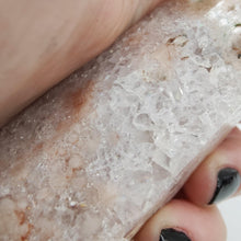 Load image into Gallery viewer, Flower Agate + Pink Amethyst Point # 117