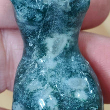 Load image into Gallery viewer, Moss Agate Goddess # 199

