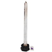 Load image into Gallery viewer, GEORGIA DORNBUSCH - Clear Quartz + Smoky Quartz Tower # 147