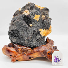Load image into Gallery viewer, Wolframite Specimen w/ Custom Stand # 142
