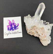 Load image into Gallery viewer, Clear Quartz Cluster # 4