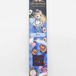 Wonderland Enchanted Incense Sticks + Wooden Incense Holder
