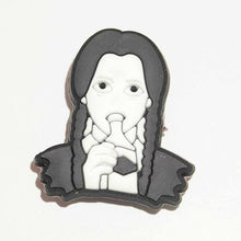 Load image into Gallery viewer, Wednesday Addams Shoe Charms
