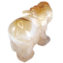 Load image into Gallery viewer, Agate Elephant # 109