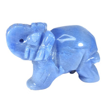 Load image into Gallery viewer, Blue Aventurine Elephant # 125