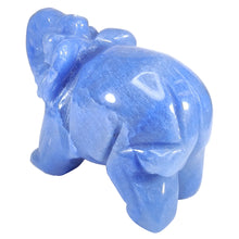 Load image into Gallery viewer, Blue Aventurine Elephant # 125