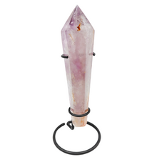Load image into Gallery viewer, Amethyst Wand + Stand # 130