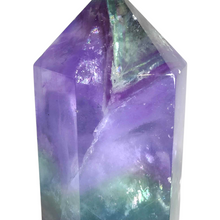 Load image into Gallery viewer, Rainbow Fluorite Point # 102