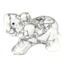 Load image into Gallery viewer, Howlite Elephant # 72