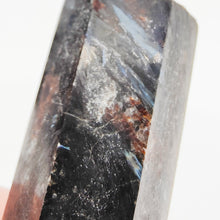 Load image into Gallery viewer, Arfvedsonite + Garnet Point # 124