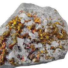 Load image into Gallery viewer, Rainbow Chalcopyrite Iceland Spar Specimen # 137