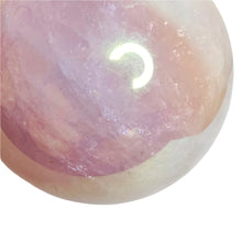 Load image into Gallery viewer, Aura Rose Quartz Sphere XL #52