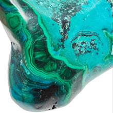 Load image into Gallery viewer, Malachite + Chrysocolla Freeform # 79