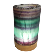 Load image into Gallery viewer, Rainbow Fluorite Lamp # 6