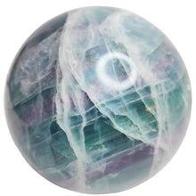 Load image into Gallery viewer, Rainbow Fluorite Sphere # 16
