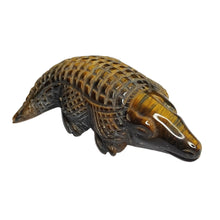 Load image into Gallery viewer, Tiger's Eye Crocodile # 57