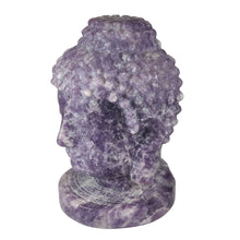 Load image into Gallery viewer, Lepidolite Buddha # 104