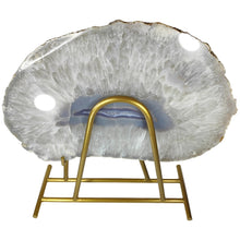 Load image into Gallery viewer, Agate Slab + Stand XL # 70