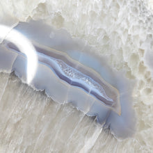 Load image into Gallery viewer, Agate Slab + Stand XL # 70