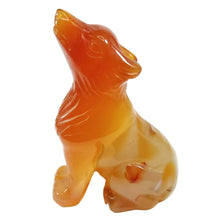 Load image into Gallery viewer, Carnelian Wolf # 132