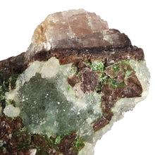 Load image into Gallery viewer, Cobaltoan Calcite & Chrysocolla Specimen # 105