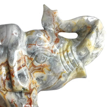 Load image into Gallery viewer, Crazy Lace Agate Elephant XL # 172