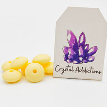 Load image into Gallery viewer, Beads - Silicone Plain Lentils 12mm