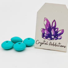 Load image into Gallery viewer, Beads - Silicone Plain Lentils 12mm