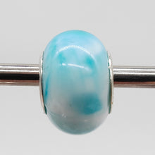 Load image into Gallery viewer, Pandora Inspired Charms - Coloured Plain Aqua
