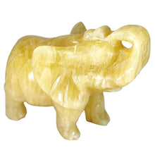 Load image into Gallery viewer, Orange Calcite Elephant # 8
