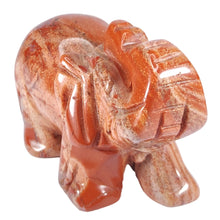 Load image into Gallery viewer, Red Jasper Elephant # 78