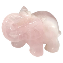 Load image into Gallery viewer, Rose Quartz Elephant # 64