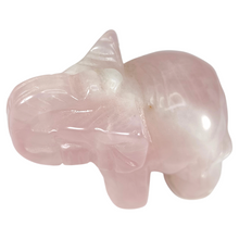 Load image into Gallery viewer, Rose Quartz Elephant # 64
