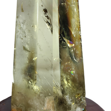 Load image into Gallery viewer, BEVERLY MILLER - Smoky Citrine Phantom Blue Needle Tower # 77