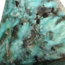 Load image into Gallery viewer, Amazonite + Smoky Quartz Pyramid # 23