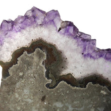 Load image into Gallery viewer, Amethyst Stalactite Slice #116