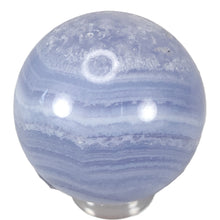 Load image into Gallery viewer, Blue Lace Agate Sphere # 136