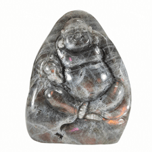 Load image into Gallery viewer, Purple Labradorite Buddha # 153
