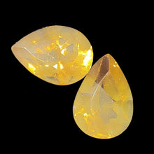 Load image into Gallery viewer, Citrine Pear Cut Gemstones x2
