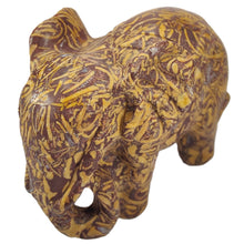 Load image into Gallery viewer, Calligraphy Jasper Elephant # 132