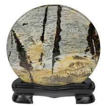 Load image into Gallery viewer, Dendritic Picture Jasper Disc # 35
