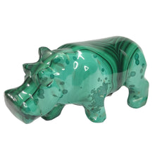 Load image into Gallery viewer, Malachite Hippo # 12