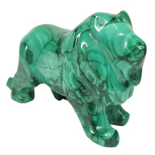 Load image into Gallery viewer, Malachite Lion # 114