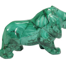 Load image into Gallery viewer, Malachite Lion # 114