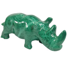 Load image into Gallery viewer, Malachite Rhino # 22
